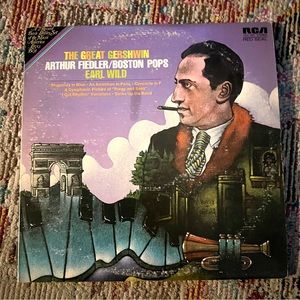 Arthur Fiedler / Boston Pops*, Earl Wild – The Great Gershwin Vinyl Record LP